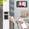 7-inch high-definition video intercom doorbell, touch screen, mobile phone remote unlocking, monitoring camera, photo-taking access control system Application Scenario